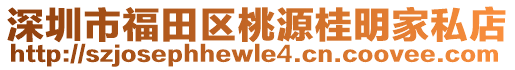 深圳市福田區(qū)桃源桂明家私店