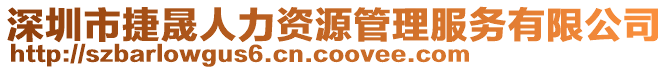 深圳市捷晟人力資源管理服務有限公司