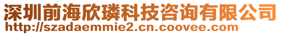 深圳前海欣璘科技咨詢有限公司