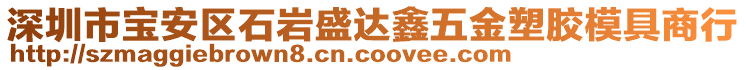 深圳市寶安區石巖盛達鑫五金塑膠模具商行