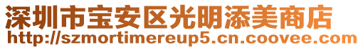 深圳市寶安區光明添美商店