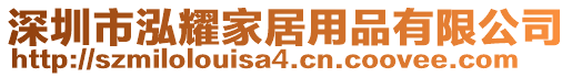 深圳市泓耀家居用品有限公司