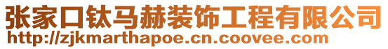 張家口鈦馬赫裝飾工程有限公司