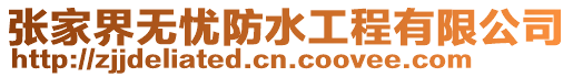 張家界無憂防水工程有限公司