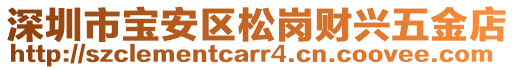 深圳市寶安區(qū)松崗財興五金店
