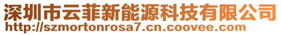 深圳市云菲新能源科技有限公司