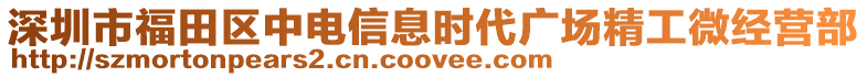 深圳市福田區中電信息時代廣場精工微經營部
