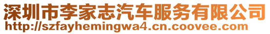 深圳市李家志汽車服務有限公司