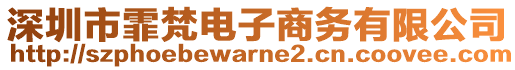 深圳市霏梵電子商務有限公司
