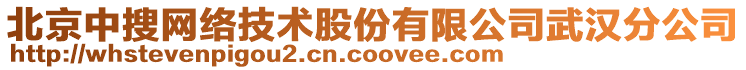 北京中搜網(wǎng)絡(luò)技術(shù)股份有限公司武漢分公司