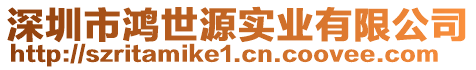 深圳市鴻世源實業有限公司