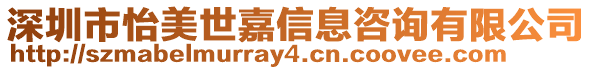 深圳市怡美世嘉信息咨詢有限公司