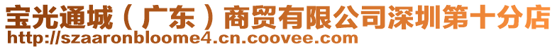 寶光通城(廣東)商貿有限公司深圳第十分店