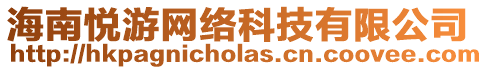 海南悅游網絡科技有限公司