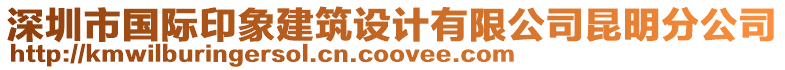 深圳市國際印象建筑設(shè)計有限公司昆明分公司
