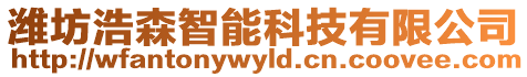 濰坊浩森智能科技有限公司