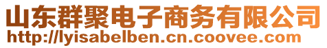 山東群聚電子商務(wù)有限公司