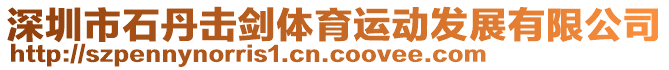 深圳市石丹擊劍體育運動發展有限公司
