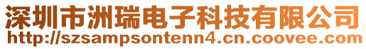 深圳市洲瑞電子科技有限公司