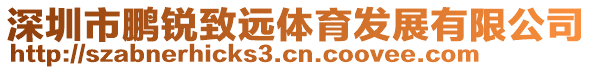 深圳市鵬銳致遠體育發展有限公司
