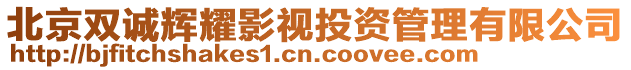 北京雙誠輝耀影視投資管理有限公司