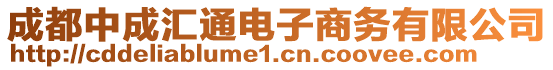 成都中成匯通電子商務有限公司