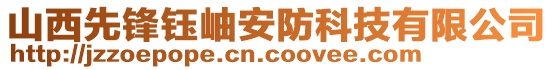 山西先鋒鈺岫安防科技有限公司