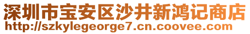 深圳市寶安區(qū)沙井新鴻記商店