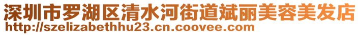 深圳市羅湖區(qū)清水河街道斌麗美容美發(fā)店