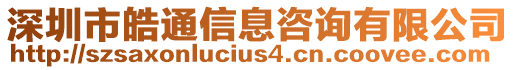 深圳市皓通信息咨詢有限公司