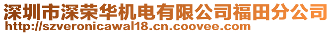 深圳市深榮華機(jī)電有限公司福田分公司