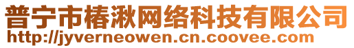 普寧市椿湫網(wǎng)絡(luò)科技有限公司