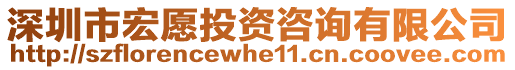 深圳市宏愿投資咨詢(xún)有限公司