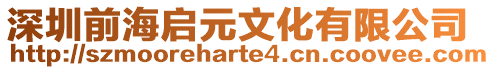 深圳前海啟元文化有限公司