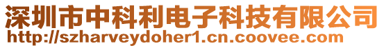 深圳市中科利電子科技有限公司