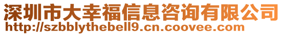 深圳市大幸福信息咨詢有限公司