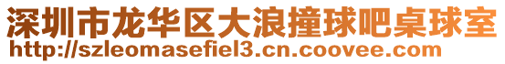 深圳市龍華區大浪撞球吧桌球室