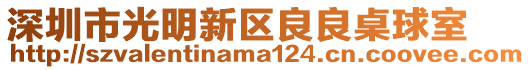 深圳市光明新區良良桌球室