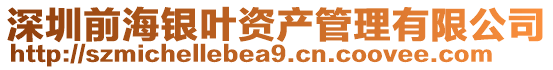 深圳前海銀葉資產管理有限公司