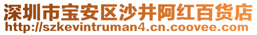 深圳市寶安區(qū)沙井阿紅百貨店