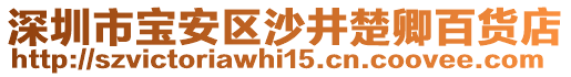 深圳市寶安區(qū)沙井楚卿百貨店