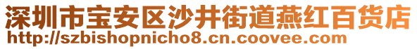 深圳市寶安區(qū)沙井街道燕紅百貨店