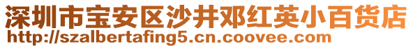 深圳市寶安區(qū)沙井鄧紅英小百貨店