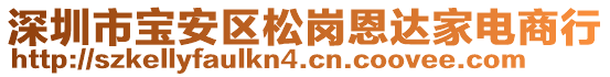 深圳市寶安區(qū)松崗恩達(dá)家電商行