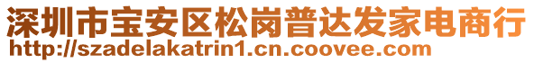 深圳市寶安區(qū)松崗普達發(fā)家電商行