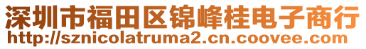 深圳市福田區(qū)錦峰桂電子商行