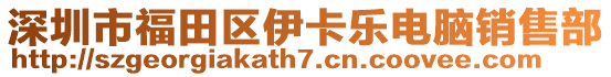 深圳市福田區(qū)伊卡樂電腦銷售部