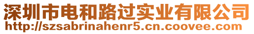 深圳市電和路過(guò)實(shí)業(yè)有限公司