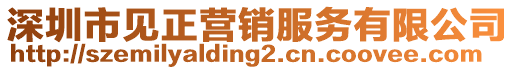 深圳市見正營銷服務(wù)有限公司