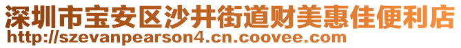 深圳市寶安區(qū)沙井街道財美惠佳便利店